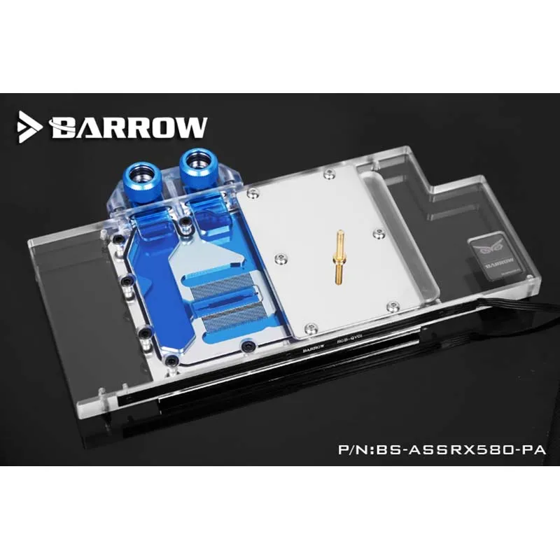 

Barrow GPU Water Block for ASUS ROG STRIX RX580/RX480 BS-ASSRX580-PA
