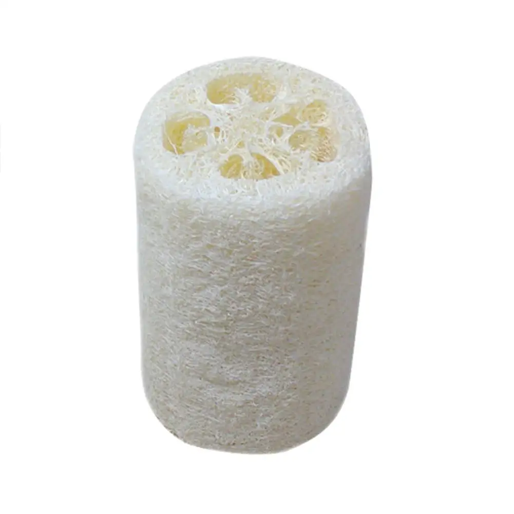 3pcs/set Bath Body Shower Sponge Scrubber Natural Loofah Luffa Loofa Bathing Massage Body Sponge Scrubber Kitchen Cleaning Cloth - Цвет: 1PCS