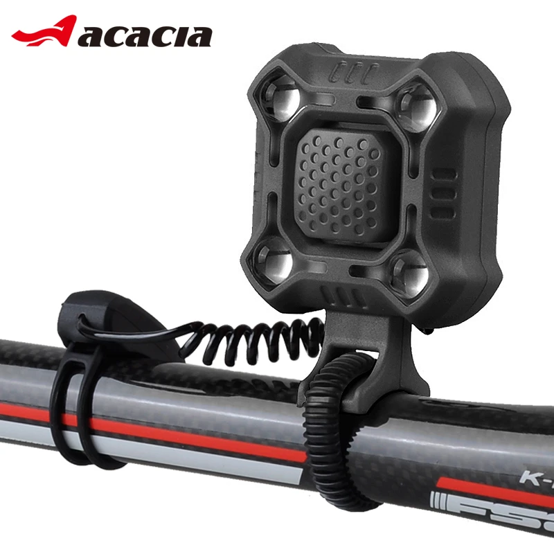 140db電動自転車ベル,自転車ハンドルバー用USB充電式アラーム,防水ホーンランプ,自転車用リング|自転車のベル| - AliExpress