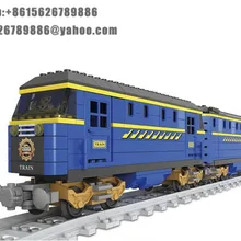 Ausini Набор строительных блоков, совместимый с loge транспортировка поездом 0018 3D строительный конструктор развивающий хобби игрушки для детей