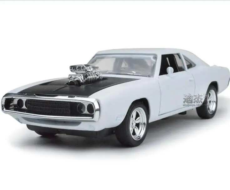 Новая 1:32 быстрая и Быстрая зарядка FuriousDodge модели легковых автомобилей детские