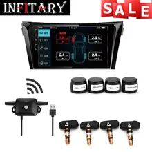 Автомобиль TPMS Android шин Давление мониторинга Системы для OS dvd-плеер USB Интерфейс костюм для Renault Peugeot Toyota и все автомобили