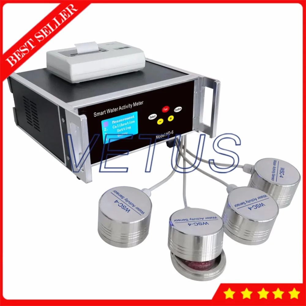 Water Activity Testing Instrument with HD 6 digital Water Activity