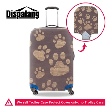 

Dispalang footprint dirt-proof case accessories stretch apply to 18-30 inch suitcase skin spandex travel luggage protector cover