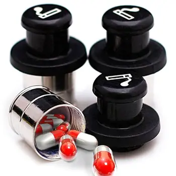 

Cigarette Lighter Design Hidden Car Insert Case Pill Box Container Safe Storage Pillcase Pill Box