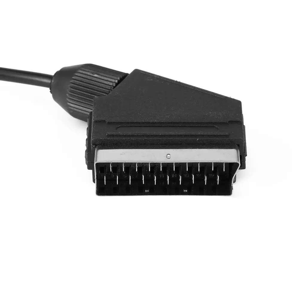 1,8 м/6 футов ЕС версия V-pin Scart кабель RGB кабели av PAL для sega Genesis 2 Mega Drive MD 2 высокого качества