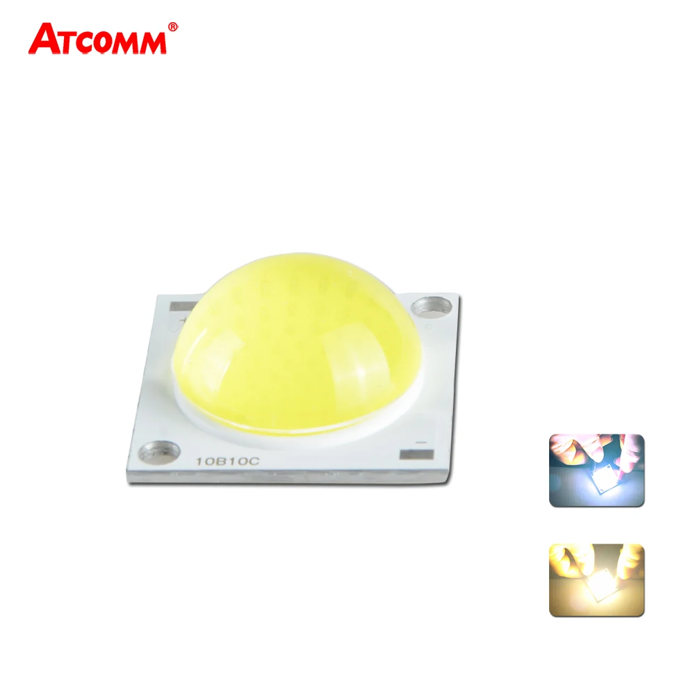

2pcs High Power 20W 30W 50W LED COB Bulb Lamp 30-34V LED Matrix Diode Array With Silicone Protection Reflector Floodlight Source