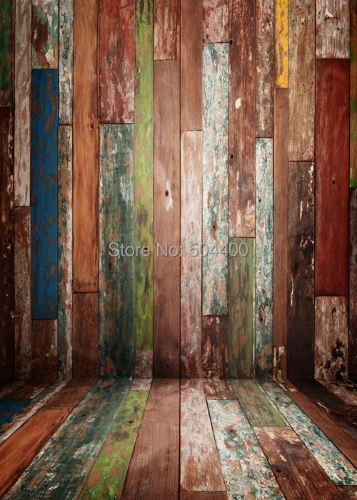

5X10ft Art fabric photo studio newborn backdrop photography background wood floor backdrop D-1279