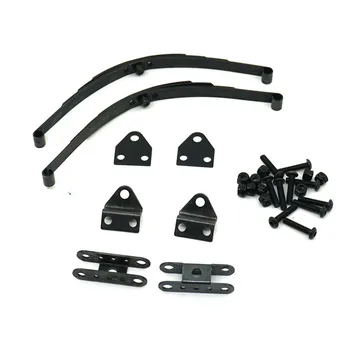 

Black Hard Leaf Spring Suspension Steel Bar Set For D90 1/10 RC Rock Crawler
