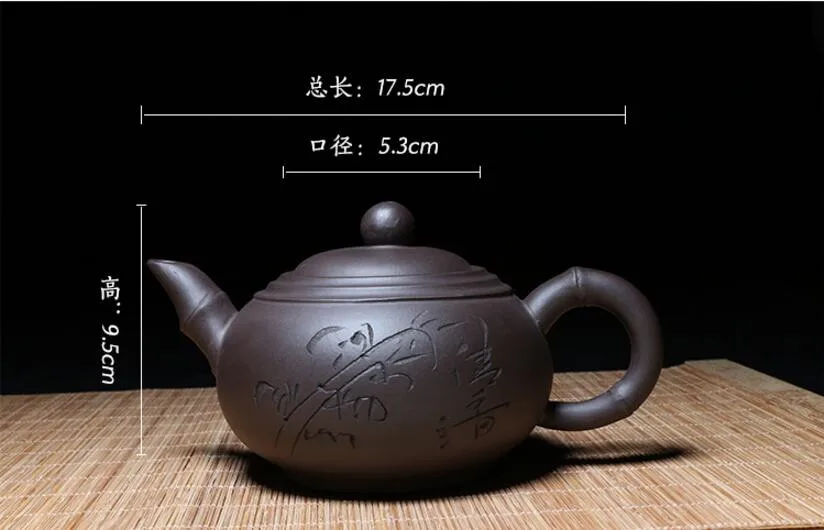 Yixing Zisha, чайный горшок, чайник, 380 мл~ 420 мл, ручной работы, чайный набор кунг-фу, чайные горшки, керамические китайские керамические глиняные чайники, подарочная безопасная упаковка