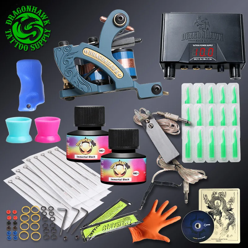 Top Quality Tattoo kit Professional Coloring Tattoo Machine Immortal