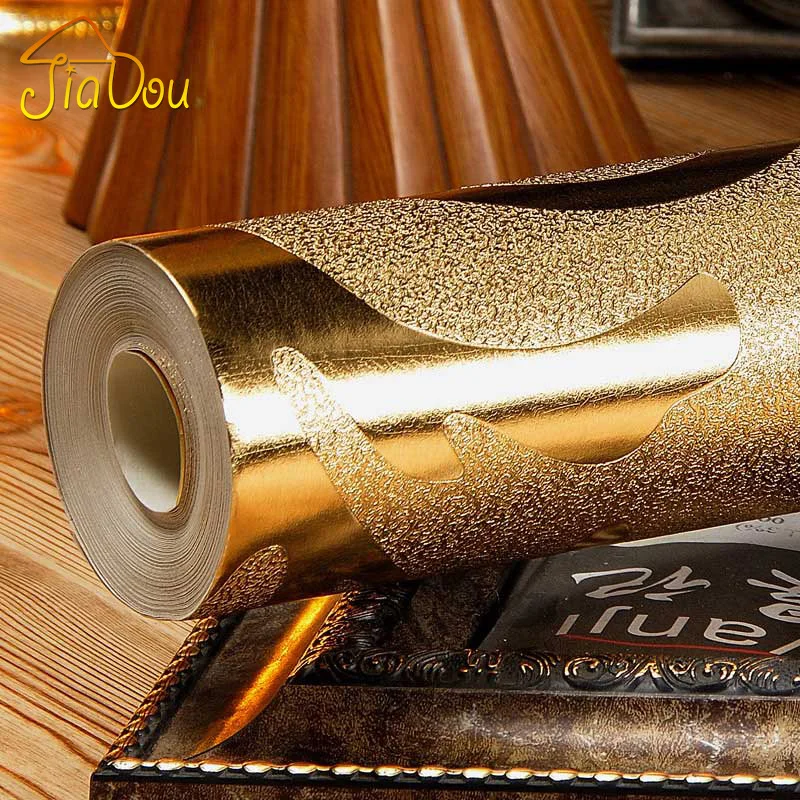Online Buy Wholesale gold foil wallpaper from China gold foil wallpaper