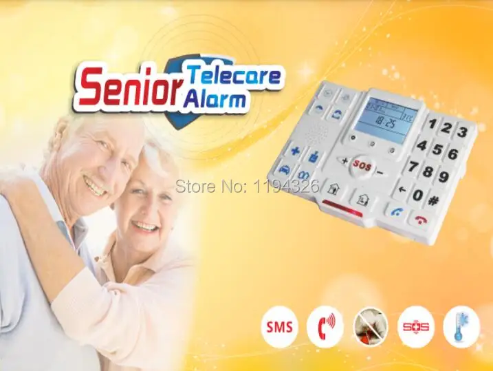 Android APP & Ios App wireless gsm telecare dialler Aged Elderly Senior care pro