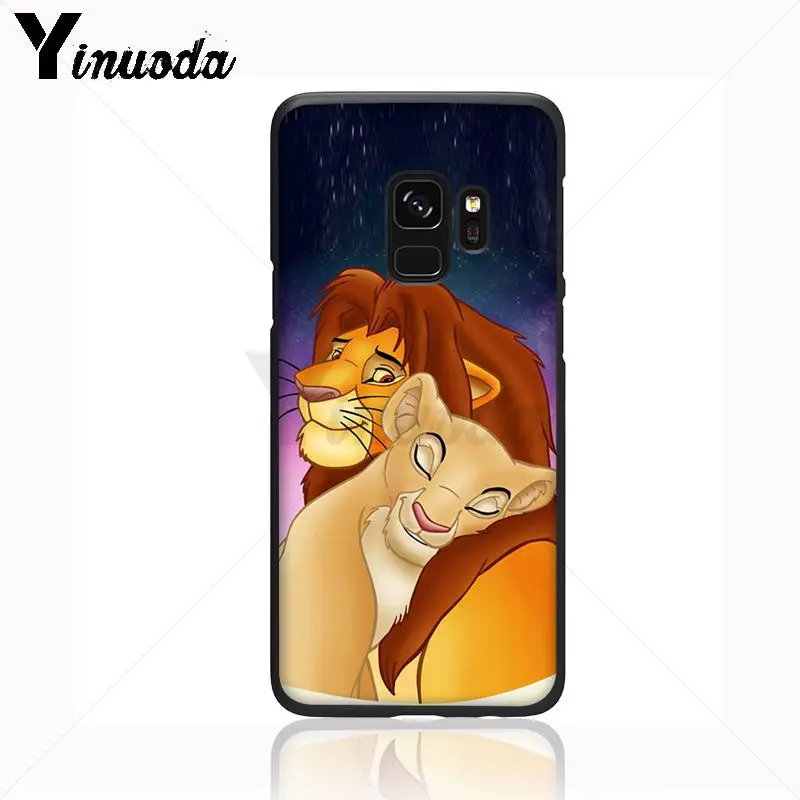 Yinuoda Акуна Матата Король Лев Мягкий силиконовый черный чехол для телефона samsung