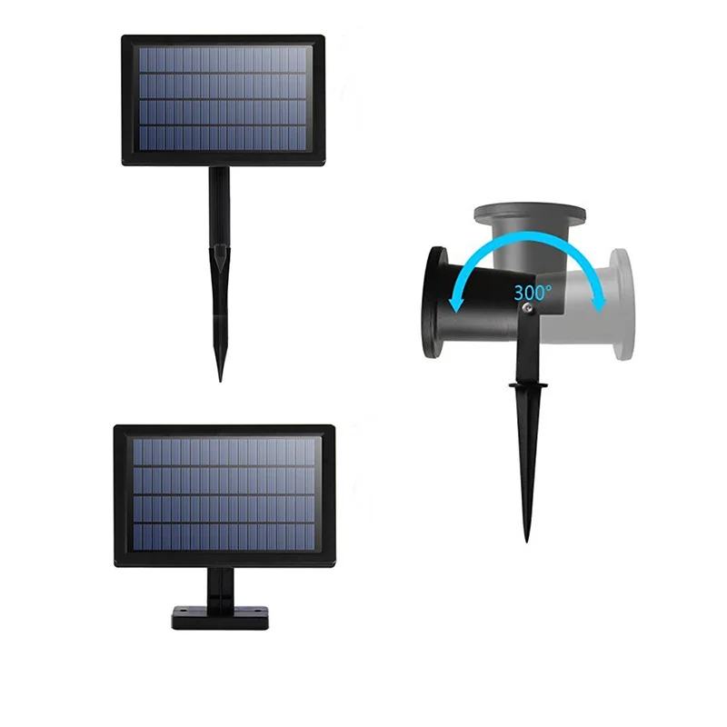 Red green laser light 2LED Solar (10)