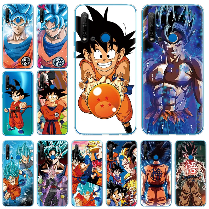 

Dragon Ball Z Super DBZ Goku Fashion Phone Case For Huawei P20 Lite 2019 Soft Silicone Coque For Huawei P30 P20 Pro Lite Covers