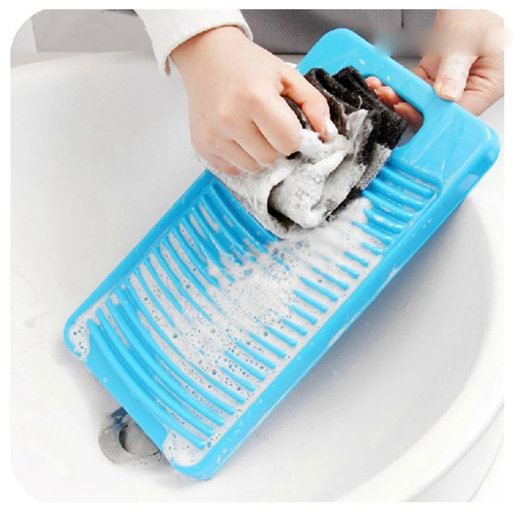 GSFY Plastic Washboard Washing Board Shirts Cleaning Laundry For Kid