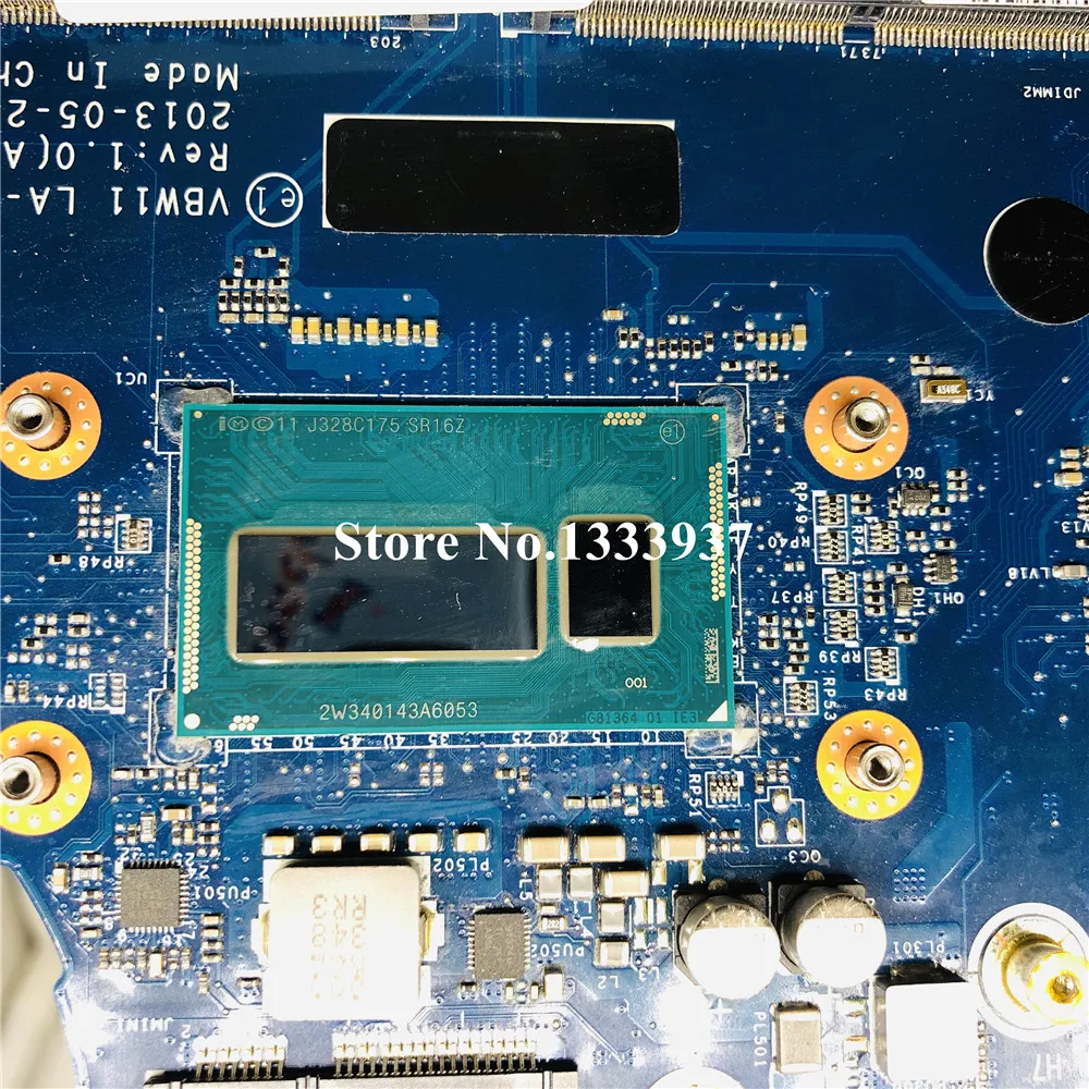 buy  VBW11 LA-9984P for Dell Inspiron 17R 5737 3737 laptop motherboard SR16Z I7-4500U CN-0DYFMW 0DYFMW D