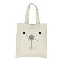 Новая модная сумка высокого качества сетка вентилятор искусство футляр для мелочей сумка на плечо хлопок и льняной мешок для покупок 1 шт. сумка для хранения