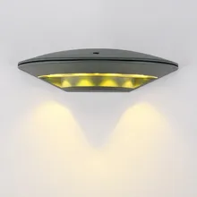 Открытый водосветодио дный стойкий светодиодный настенный светильник Лестницы ворота вилла отель терраса лампа сад настенный светильник