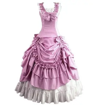 

(LD015) Halloween Costumes for Women Adult Southern Victorian Dress Ball Gown Gothic Lolita Dress Plus Size Customized