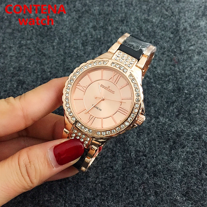

Contena Fashion Casual men brand watches quartz stainless steel wristwatches male clocks ,men sport watches