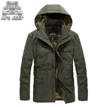 Зимние Для мужчин Мужские парки зимние теплые толстые Мех животных мужской куртки с капюшоном брюки-карго пальто winterbreaker мягкие удобные классические европейские и американские