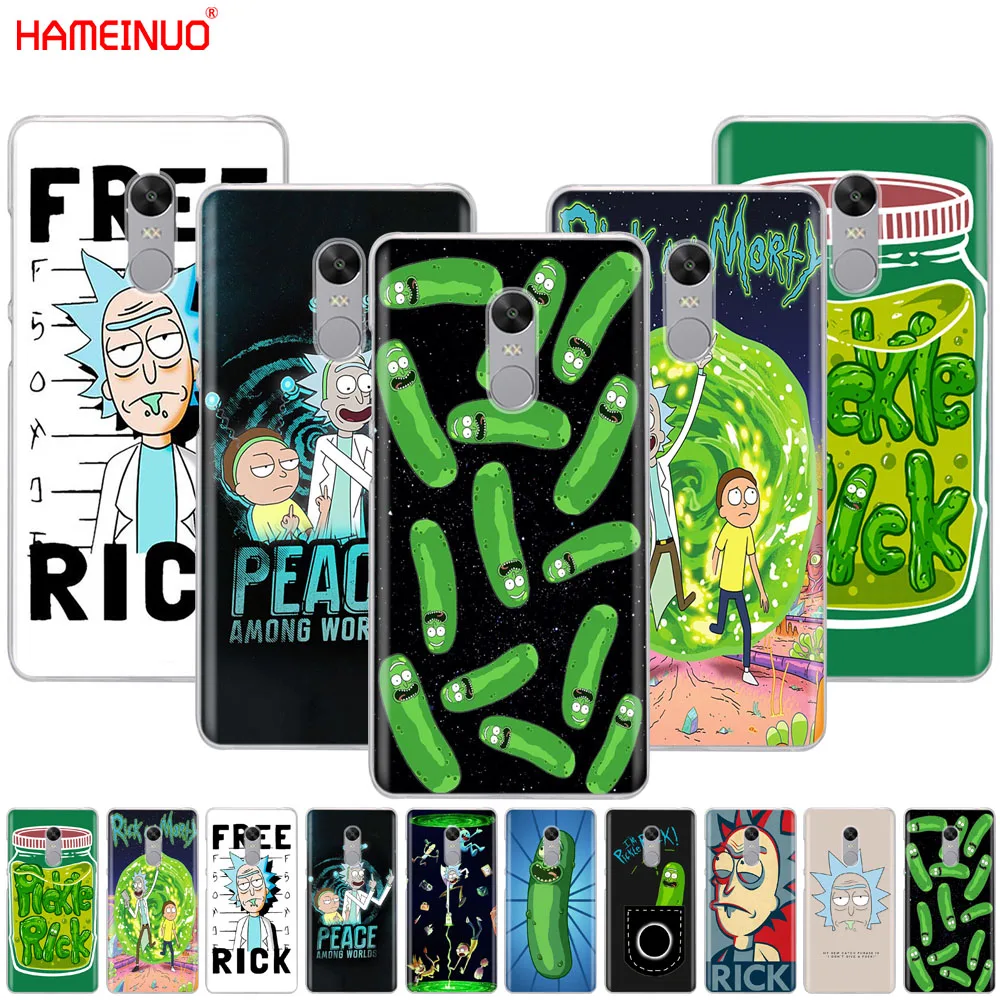 HAMEINUO Rick and Morty Cover phone Case for Xiaomi redmi 5 4 1 1s 2 3 3s pro PLUS redmi note 4 4X 4A 5A