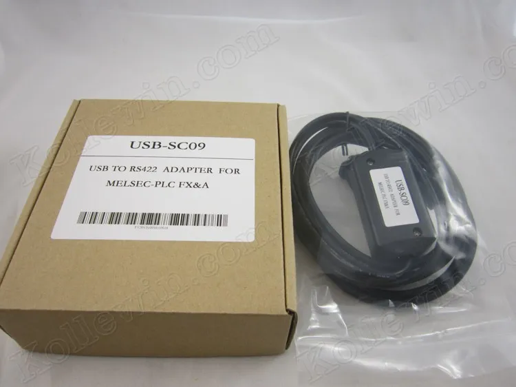 USB SC09 RS422 программируемый ПЛК кабель для FX и A series USBSC09 sc 09 Новый в коробке с