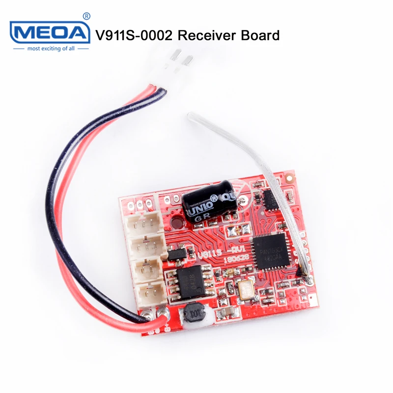 WLtoys Радиоуправляемый вертолет запасные части V911s-0002 приемник доска 4CH монтажная