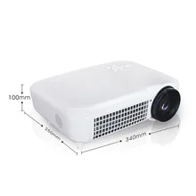 5018 Home Theater 3D Full HD LED font b Projector b font 1280 800 1080 P