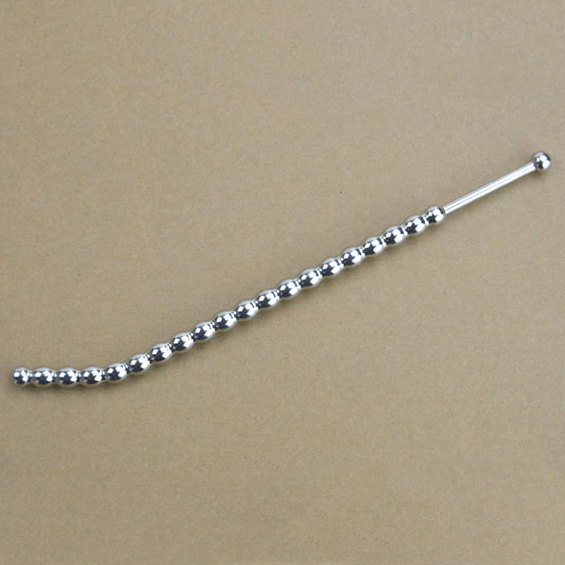 255mm super long stainless steel beads urethral sound wand sex toys for men masturbator penis plug urethra dilators stimulator