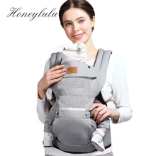 Honeylulu переноска-кенгуру с регулируемым шаговым швом; всесезонный слинг для новорожденных; кенгуру для малышей; Хипсит; кенгуру