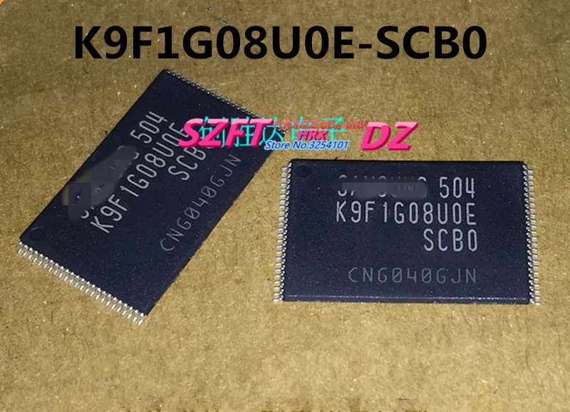 Szfthrxdz 100% Новый оригинальный 5 шт. 10 20 шт. K9F1G08U0E-SCB0 TSOP48