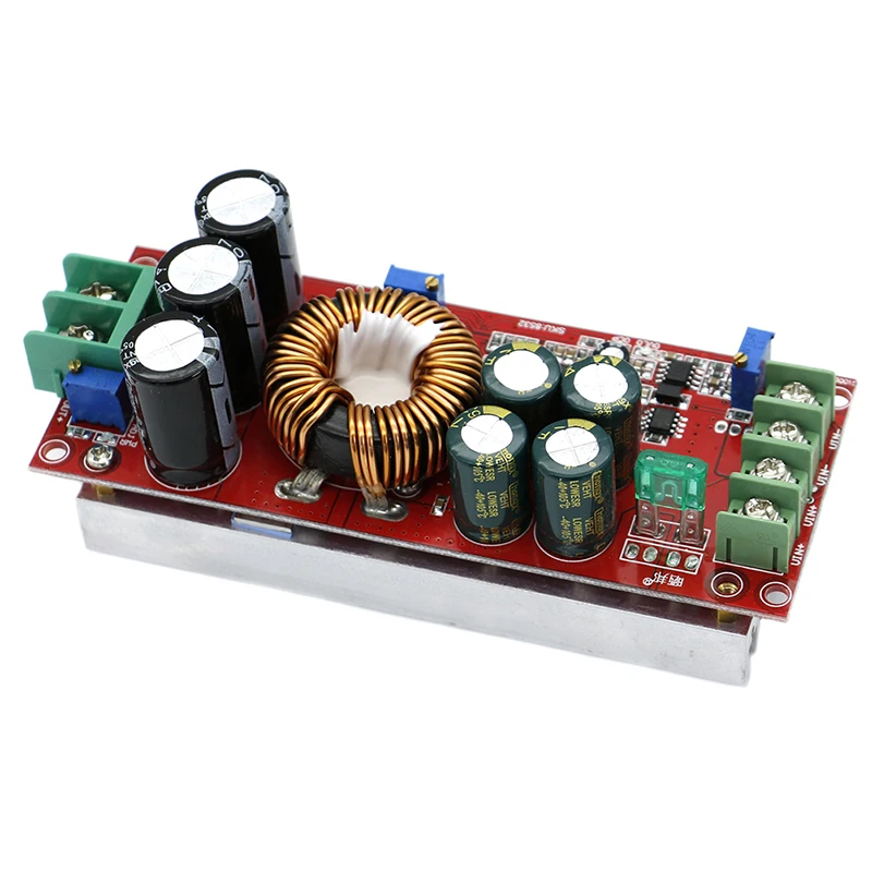 

1200W 20A DC Converter Boost Step-up Power Supply Module IN 8-60V OUT 12-83V
