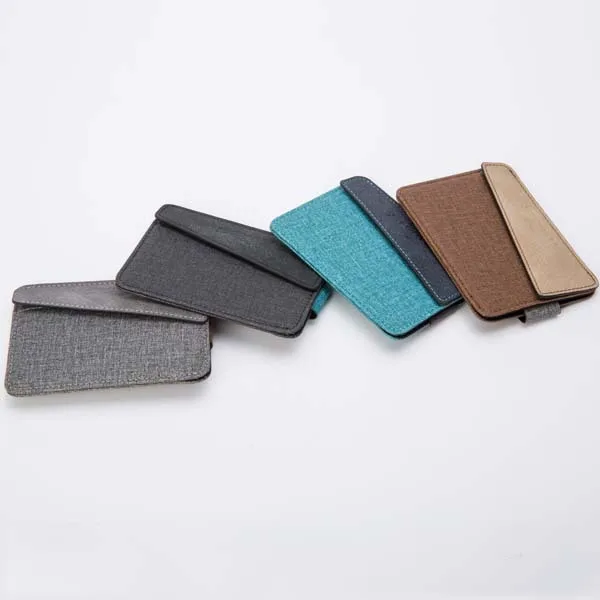 

Magnetic Button PU Wallet Men's Handbag