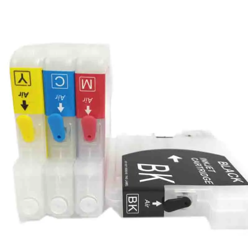 Einkshop LC39 LC980 lc60 LC985 LC1100 короткий пополняемый картридж для принтера Brother MFC J220 J125 J515W