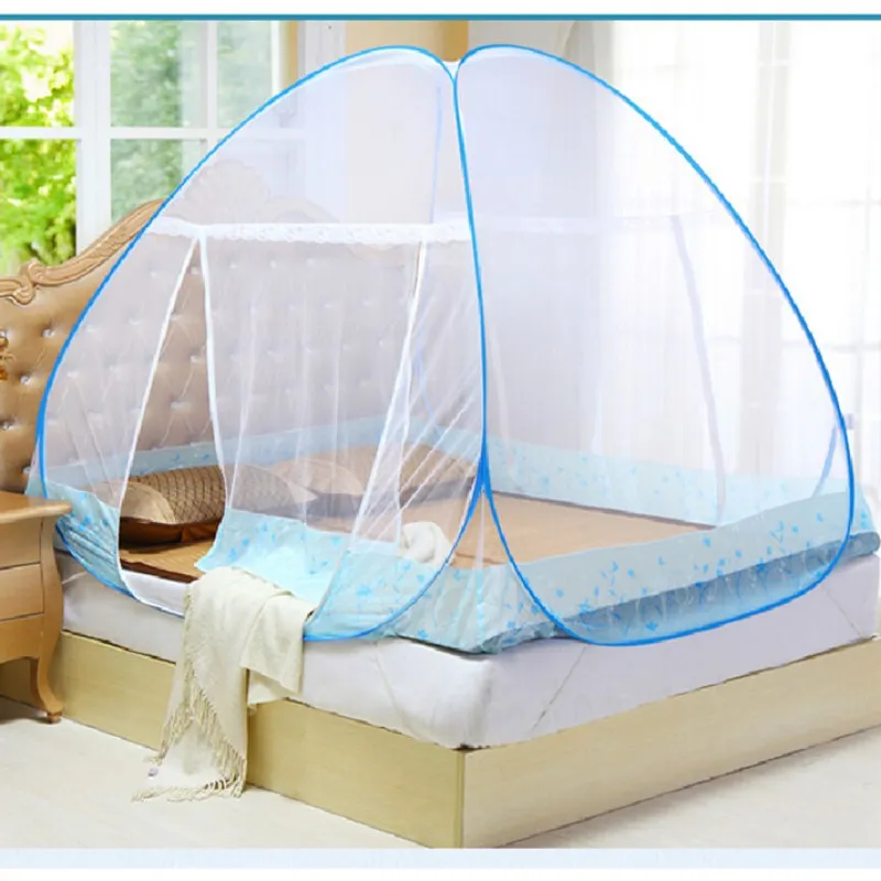 Folded Portable Mosquito Net Canopy For King Size Bed Folded Portable Mosquito Net Canopy For King Size Bed