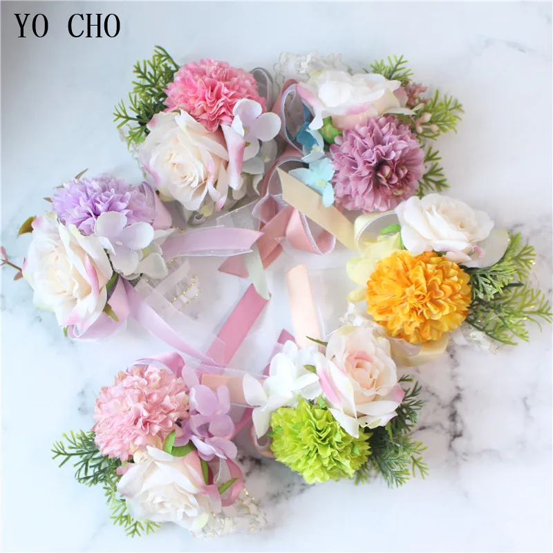 wrist bridesmaid corsage (5)