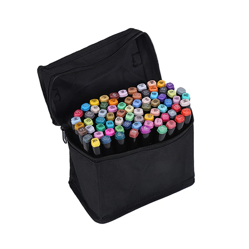 

Touchnew 168 Colors Set Artist Dual Head Sketch Markers Set For Eco-friendly School Supplies Marker Pen Design Marker