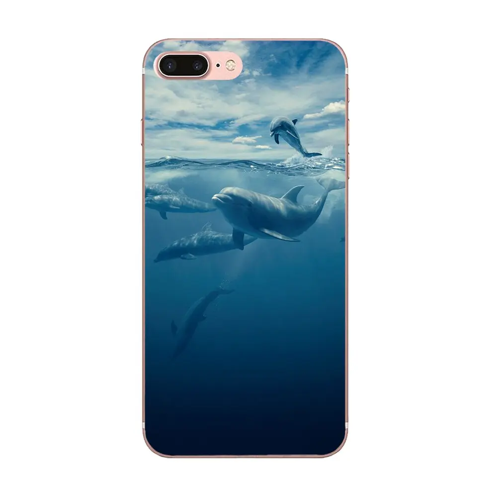 Смарт и милый Дельфин Мягкий ТПУ защитный чехол для Huawei Mate 7 8 9 10 20 P8 P9 P10 P20 P30 Lite Plus