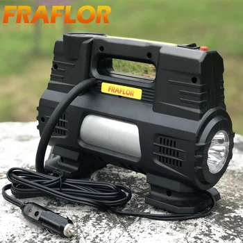 

Dual Cylinder Digital Air Compressor 12V Portable Electric Air Pump Car Truck Inflator Pump Cylinder Car Tire Inflating Pump