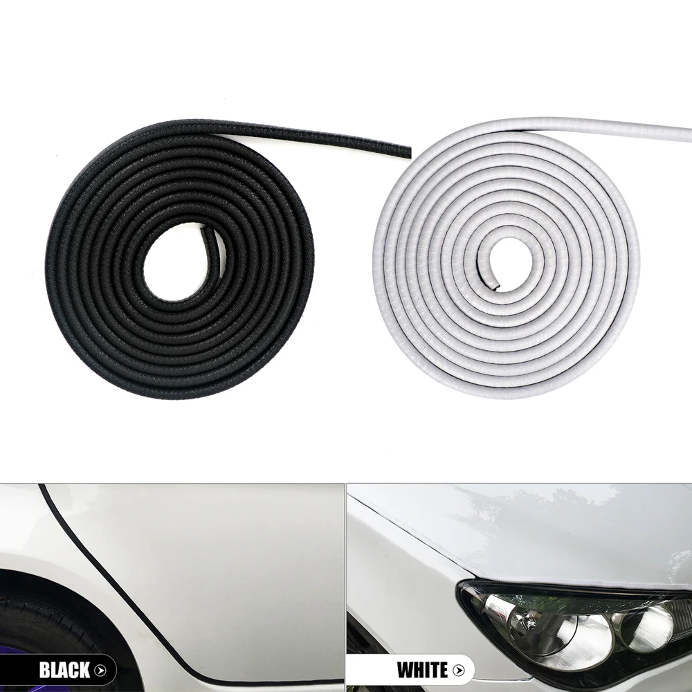 10M Car Door Protection Strips Car Styling Car Sticker Rubber Anti