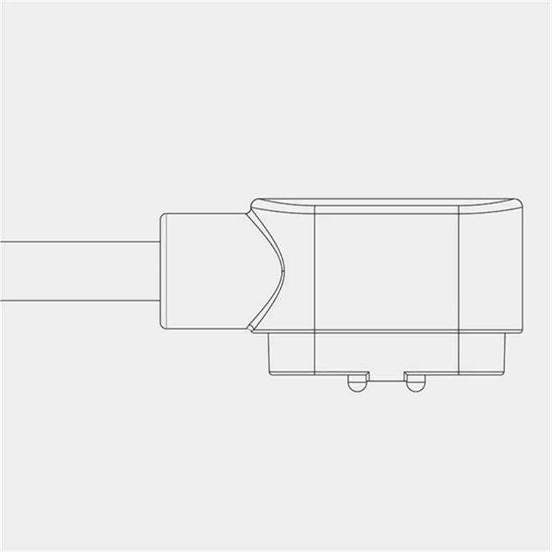 Magnetic Charge Charging Cable For Smart Watch with Magnetics Plug For 2 Pins Distances 2.84mm Black Novel Power Charger Cables data transfer cable
