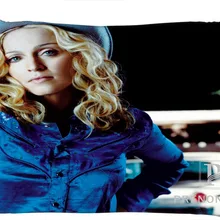 Лучший наволочки на заказ Madonna@ 01 молния на прямоугольную наволочку 40x60 см(одна сторона печати)@ 180117-106