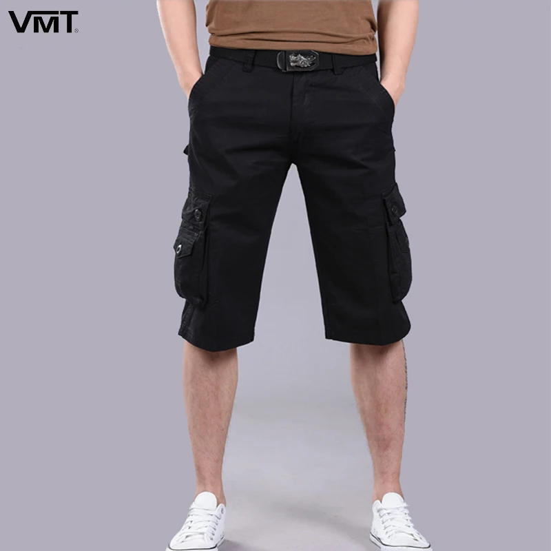Promotion Limited SY Men's Short Pant Causal Pockets Cargo Straight