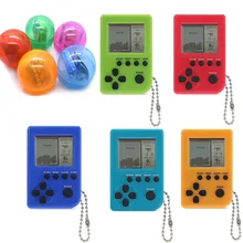 Классический тетрис Ручной ЖК-электронная игра игрушки забавная кирпичная игра загадка портативная игровая консоль Быстрая