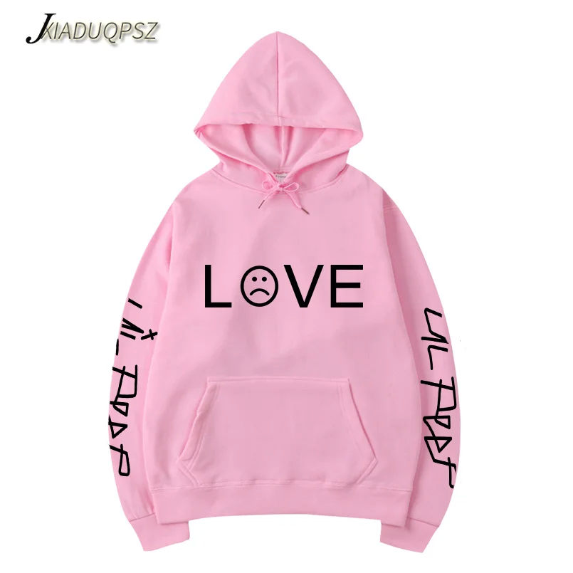 

New Lil Peep Love Winter Hoodies Men Sweatshirts Hooded Pullover Casual Women Homme Harajuku Fashion Sweatshirts Men Long Sleeve