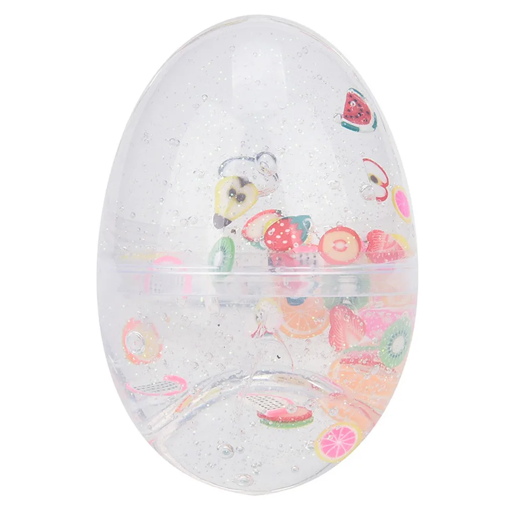 Пасхальное яйцо Красочные Мягкие пушистые слизи Ароматические снятие стресса игрушка шлам Анти Стресс игрушки для детей FE01d