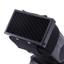 Вафельная сетки пятно Рассеиватели для вспышки Софтбоксы для Canon 580EX II 430EX для Nikon SB900 SB600 для YONGNUO 560iii 560iv
